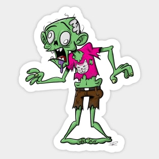 Zombie Sticker